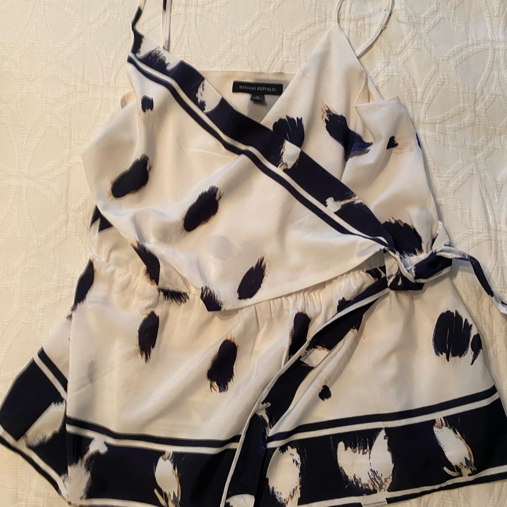 Banana Republic wrap shirt